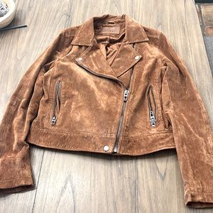 BLANKNYC Suede Moto Jacket